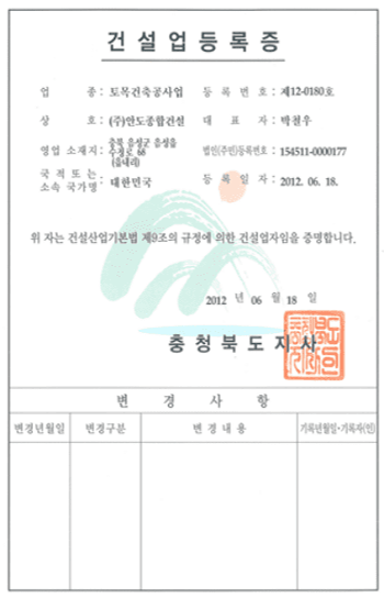 신용평가등급확인서